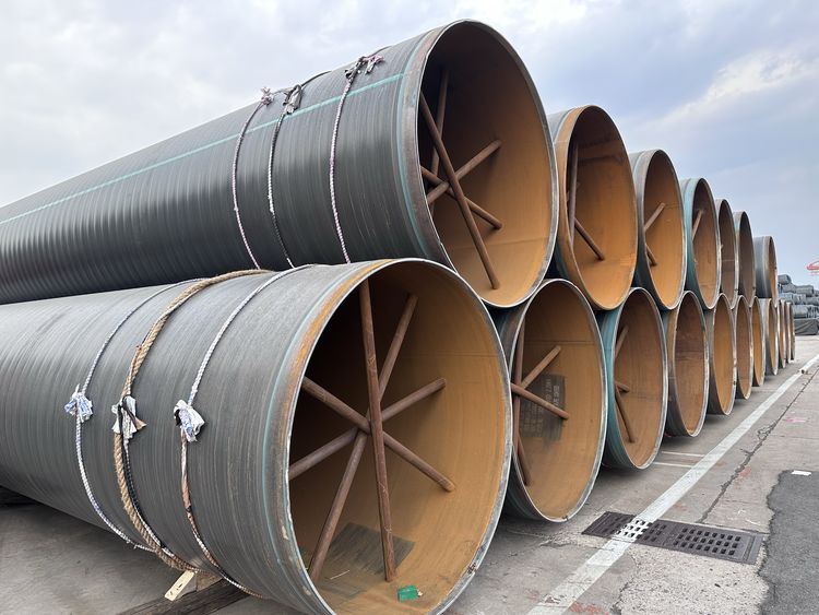 3LPE COATED SSAW PIPE 3LPE COATED SSAW PIPE