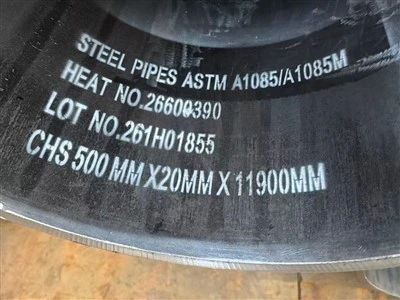 TUBO IN ACCIAIO LSAW ASTM A1085